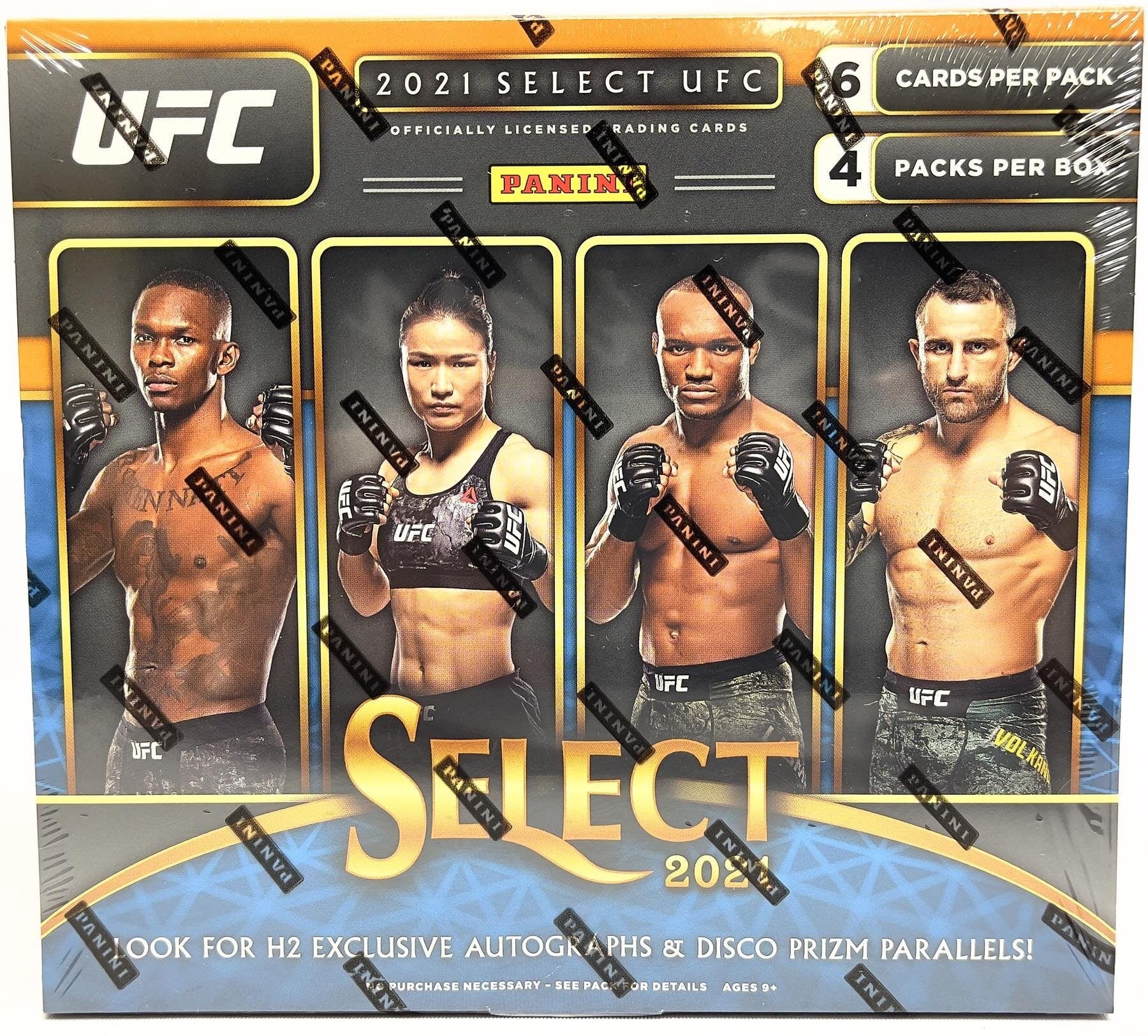 2021 Panini Select H2 UFC Hobby Box - Miraj Trading