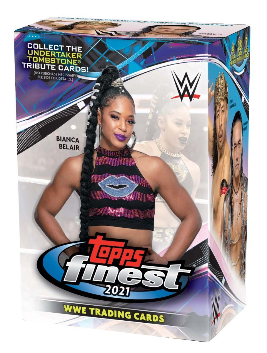 2021 Topps Wrestling WWE Finest Wrestling Blaster Box - Miraj Trading