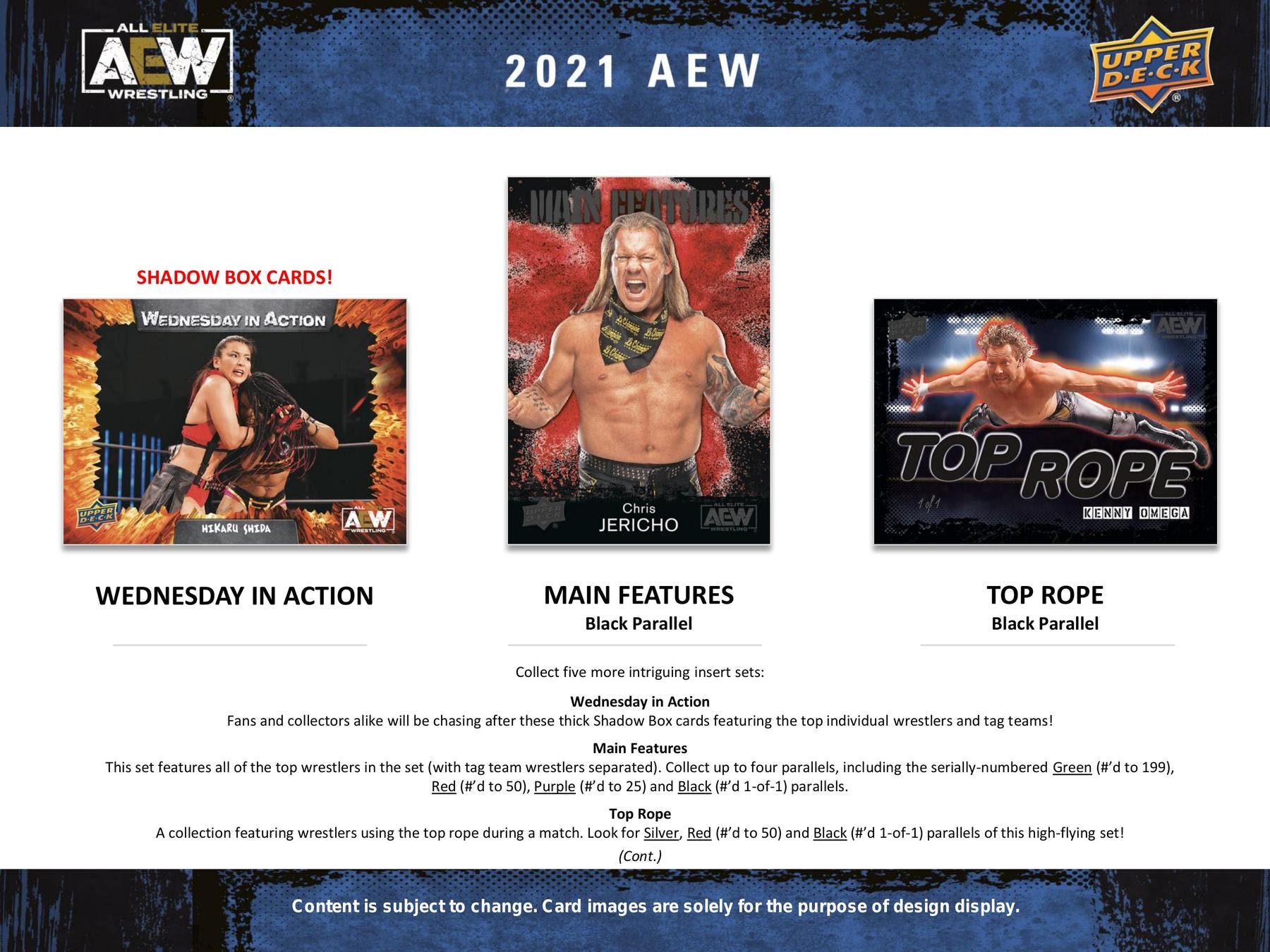 2021 Upper Deck AEW All Elite Wrestling Hobby Box - Miraj Trading