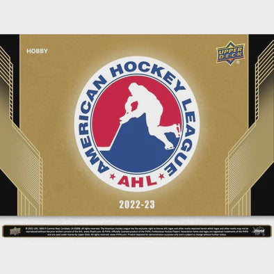 2022-23 Upper Deck AHL Hockey Hobby Box (Pre-Order) - Miraj Trading