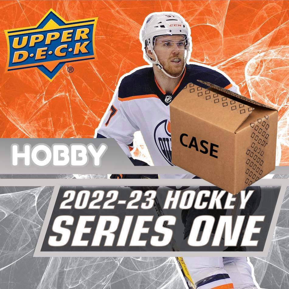 2022-23 Upper Deck Series 1 Hockey Hobby Case (Case of 12 Boxes) (Pre-Order) - Miraj Trading