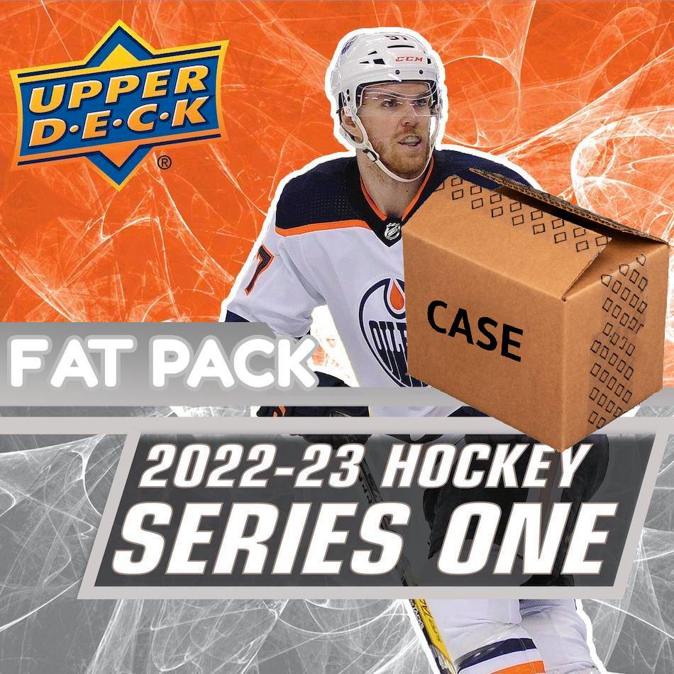 2022-23 Upper Deck Series 1 Hockey Fat Pack Master Case (Case of 6 Boxes) (Pre-Order) - Miraj Trading
