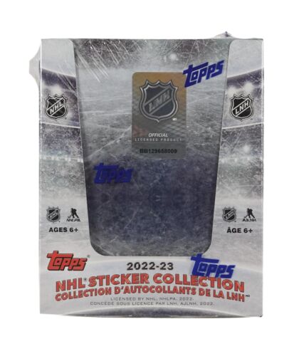 2022-23 Topps NHL Hockey Sticker Box - Miraj Trading