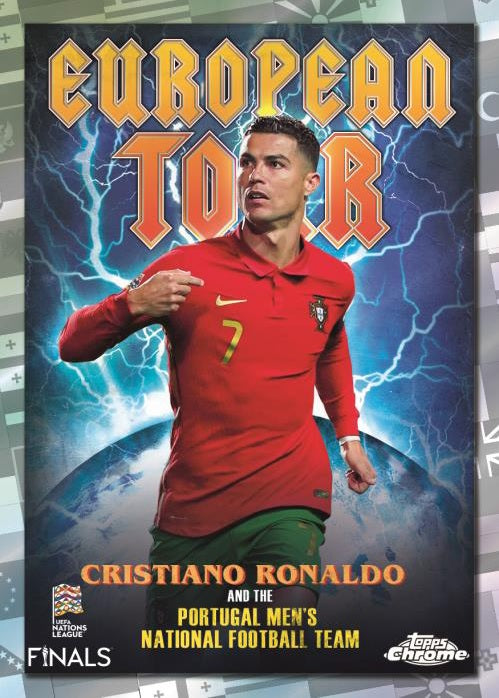 2022 Topps Chrome Road to UEFA Nations League Finals Hobby Box (Pre-Order) - Miraj Trading