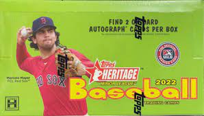 2022 Topps Heritage Minor League Baseball Hobby Box - Miraj Trading