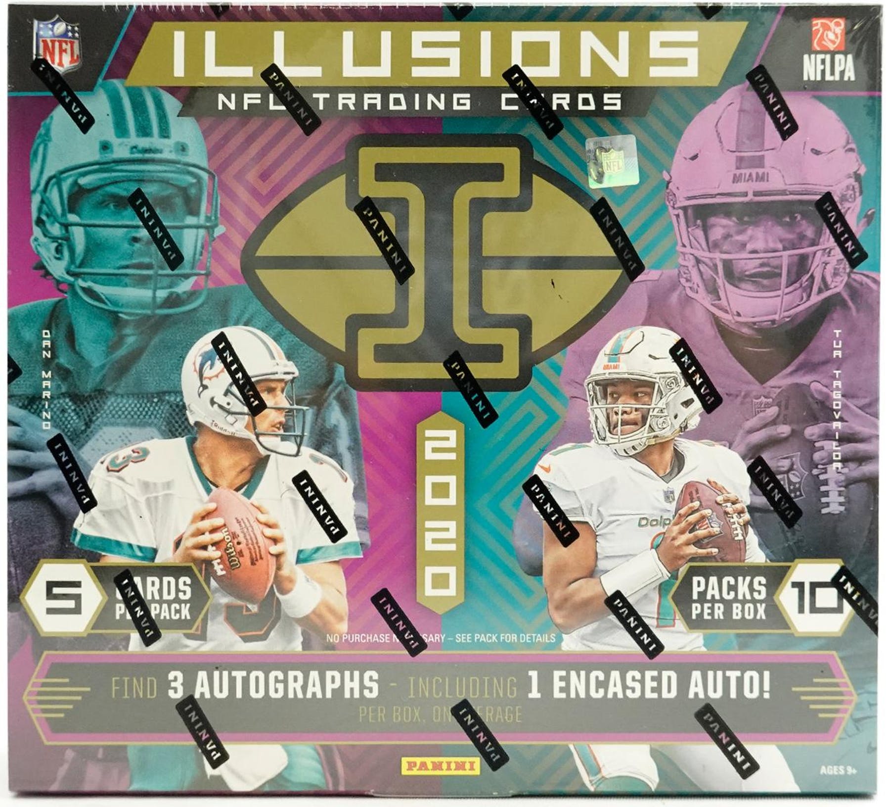 2020 Panini Illusions Football Hobby Box - BigBoi Cards