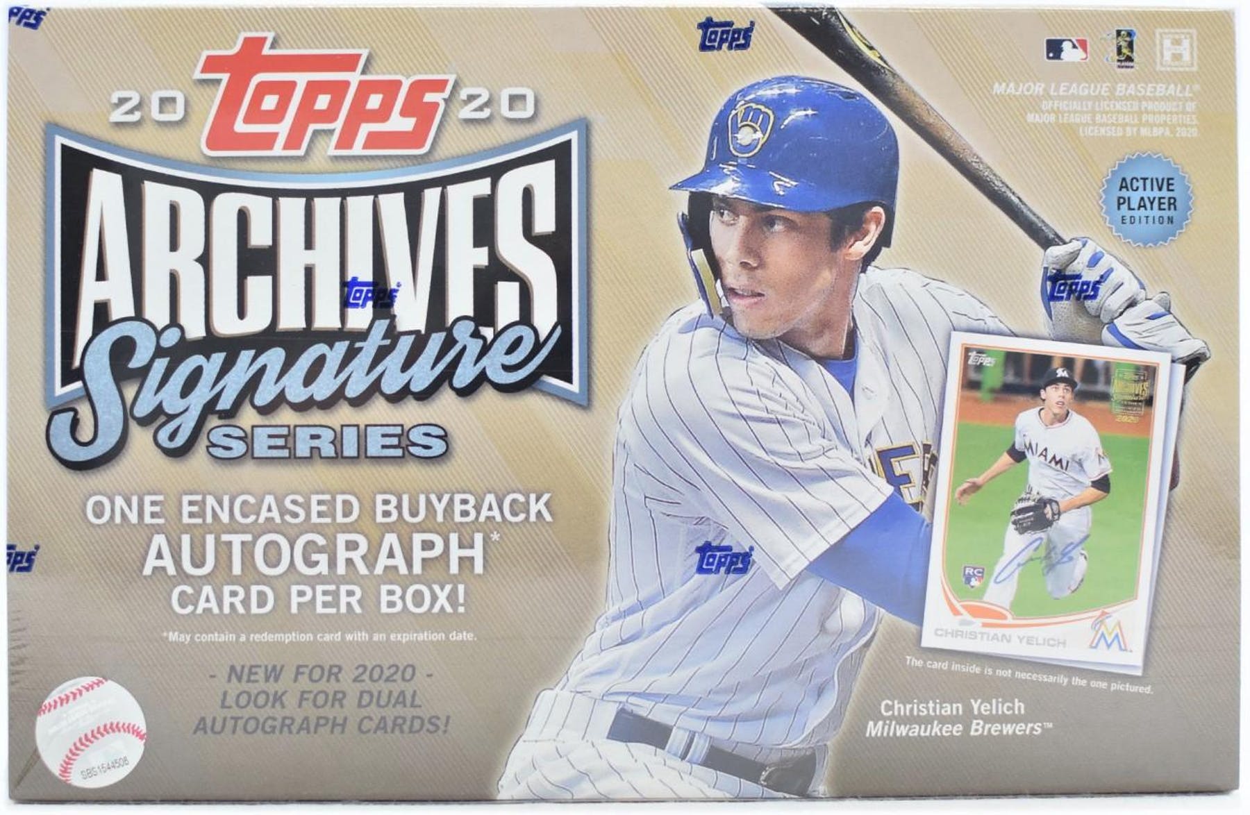 2020 Topps Archives Signature Series Baseball Hobby Box - BigBoi Cards