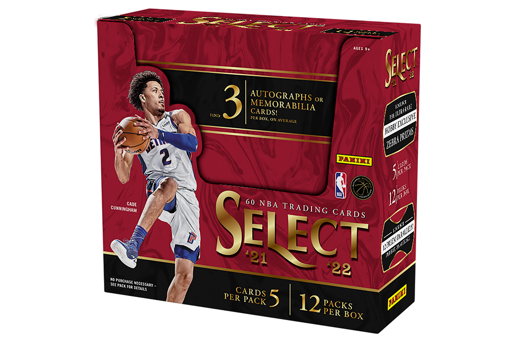 2021-22 Panini Select Basketball Hobby Box - Miraj Trading