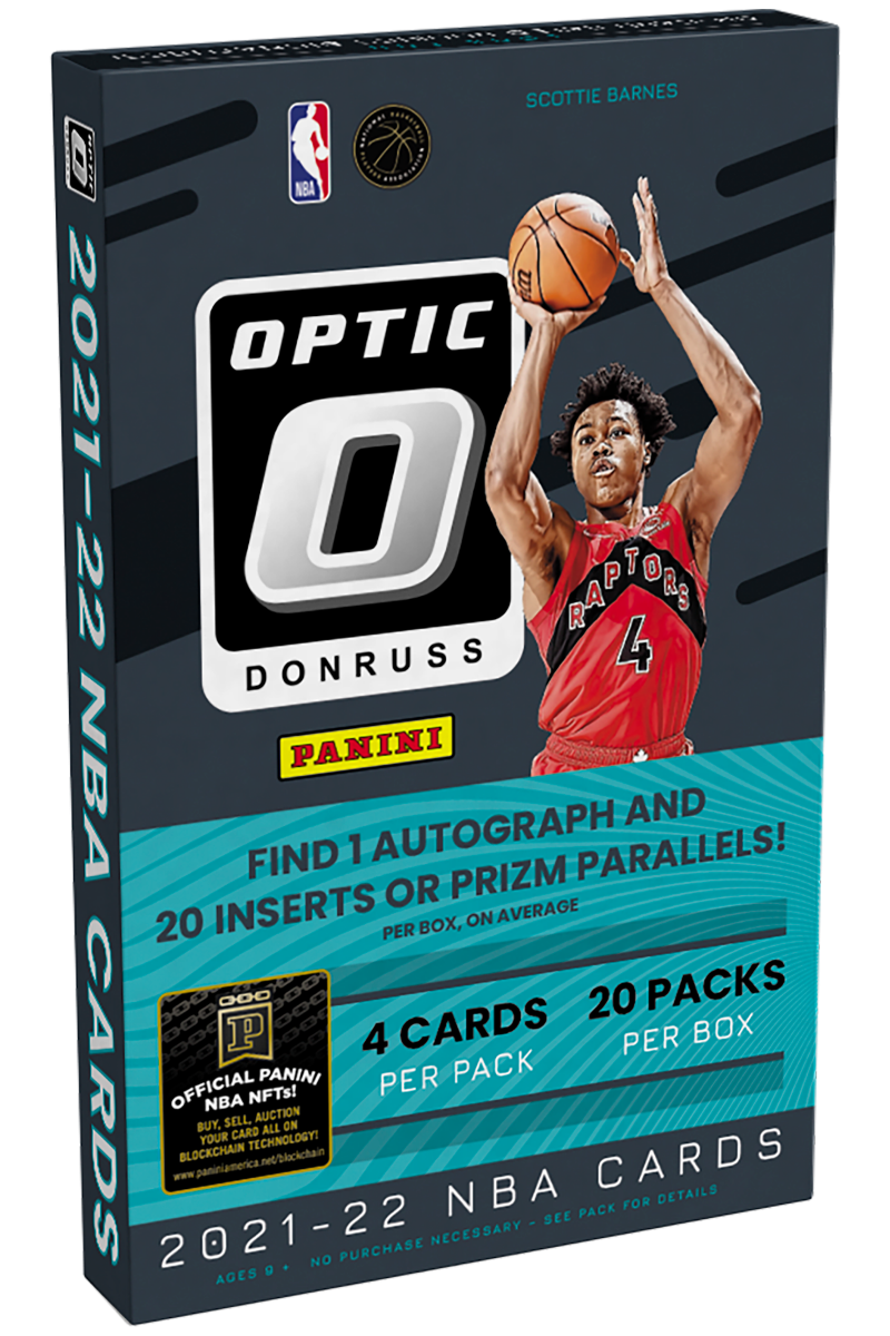 2021-22 Panini Donruss Optic NBA Basketball Hobby Box - Miraj Trading