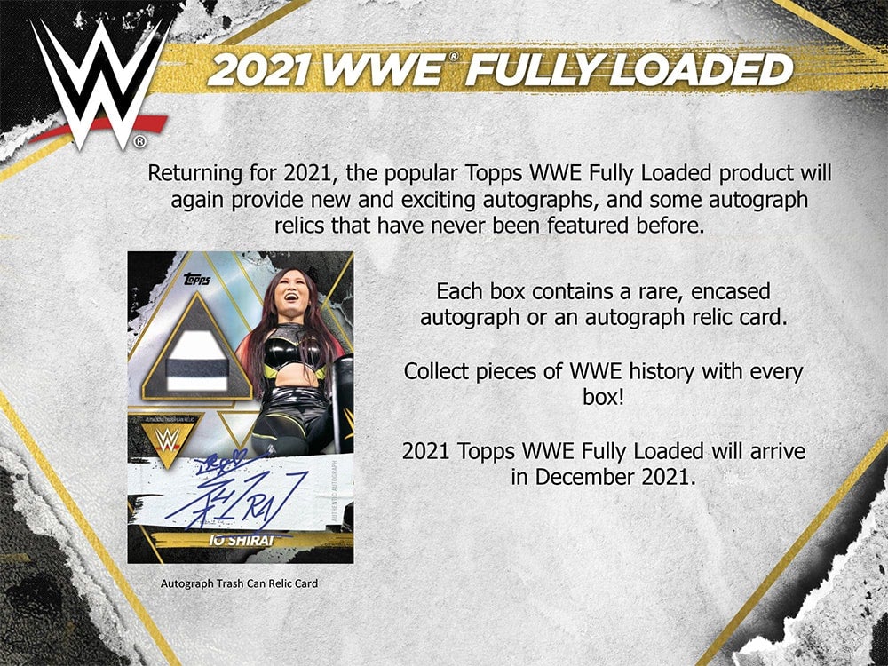 2021 Topps  WWE Fully Loaded Hobby Box - Miraj Trading