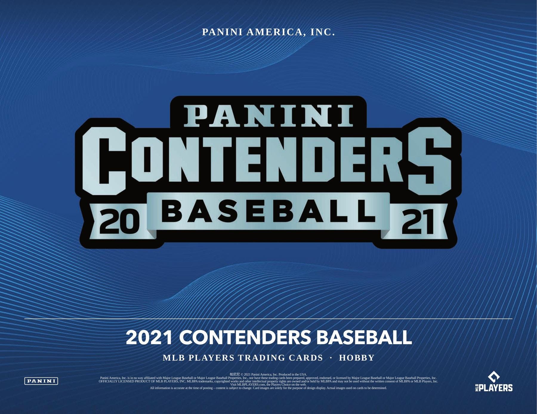 2021 Panini Contenders Baseball Hobby Box (Pre-Order) - Miraj Trading