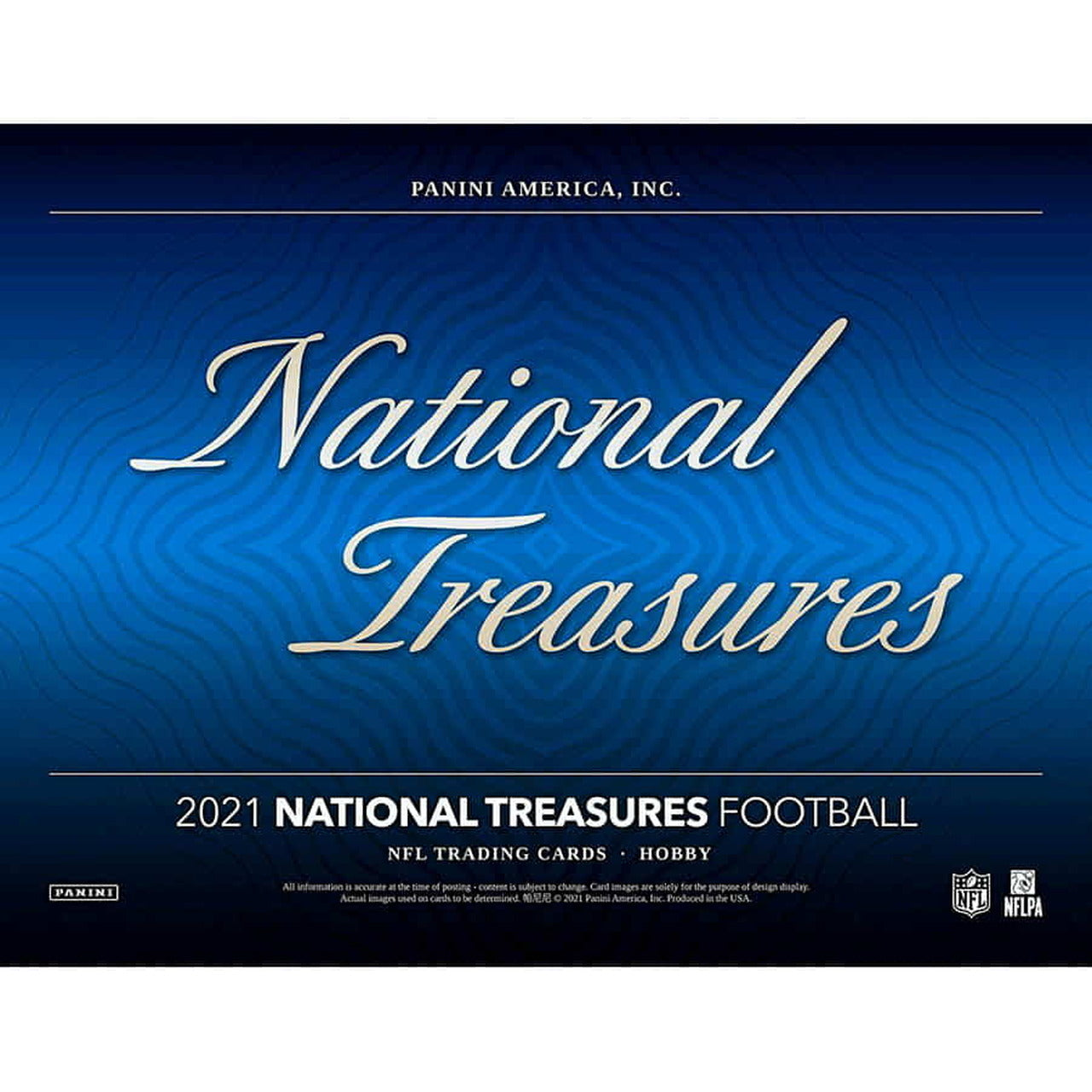 2021 Panini National Treasures Football Hobby Box - Miraj Trading