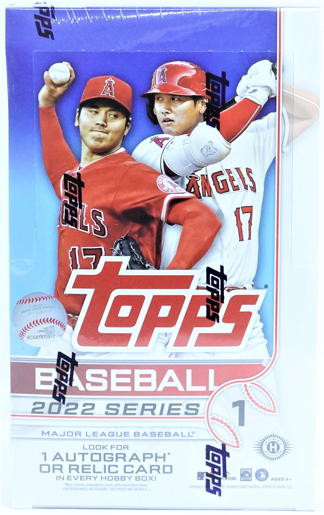 2022 Topps Series 1 Baseball Hobby Box - Miraj Trading