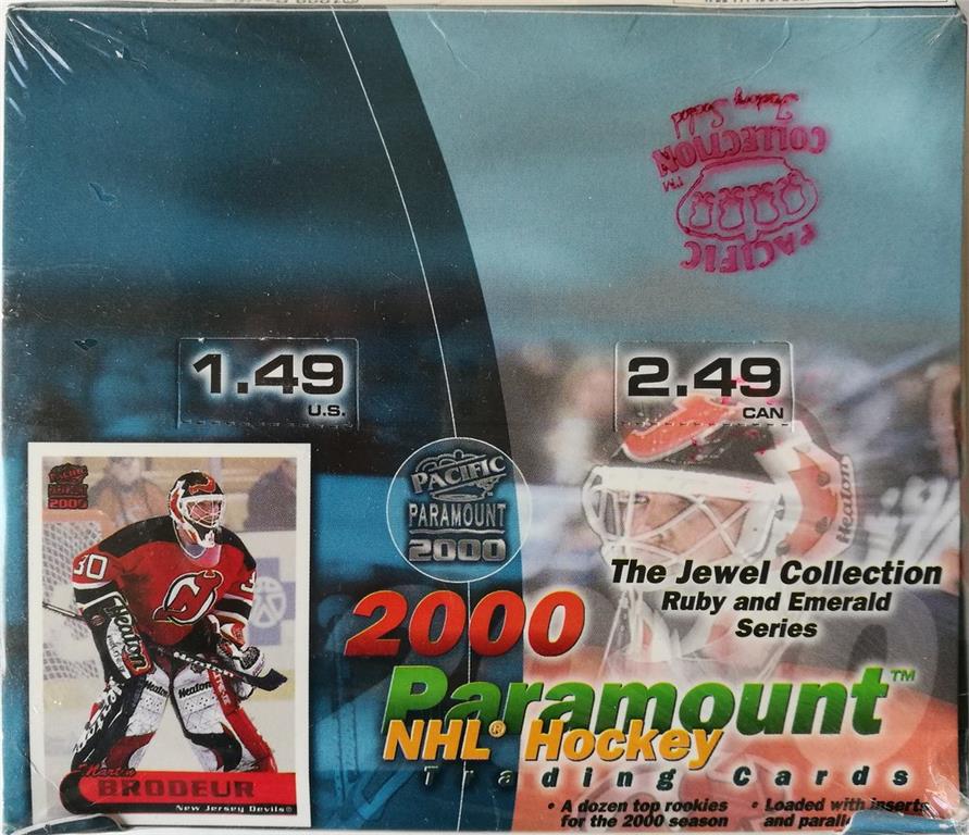 1999-00 Pacific Paramount The Jewel Collection Ruby and Emerald NHL Hockey - BigBoi Cards