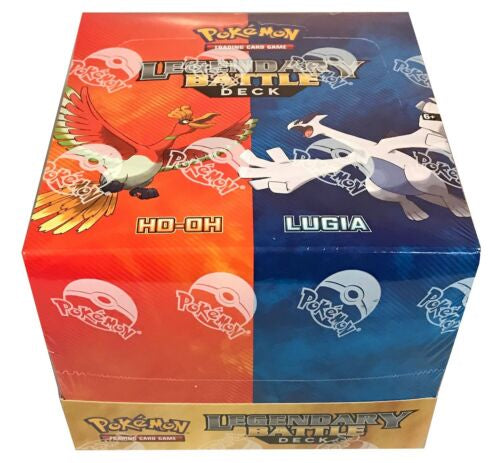 Pokemon Legendary Battle Decks Display Box of 6 Decks (Ho-Oh and Lugia