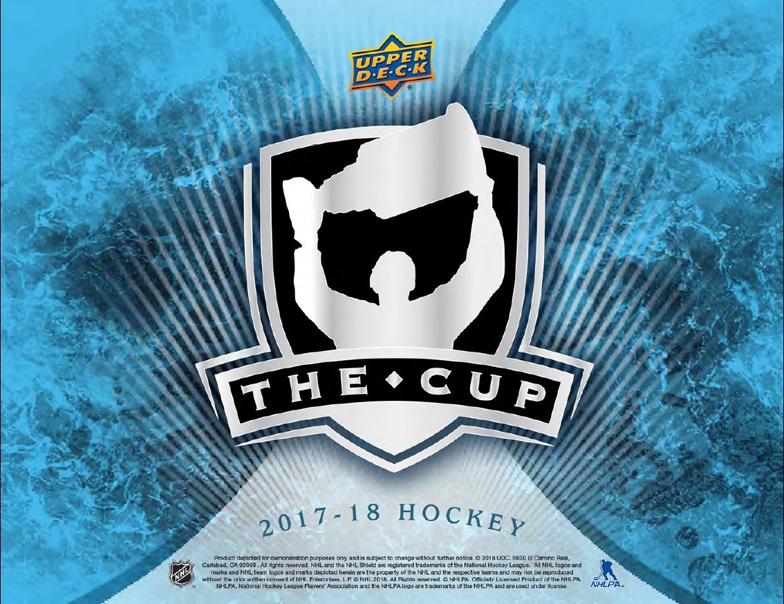 2017-18 Upper Deck The Cup NHL Hockey Hobby Case (Box of 6) - BigBoi Cards