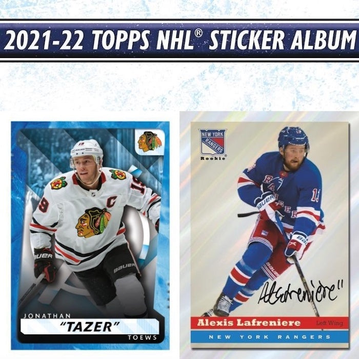 2021-22 Topps NHL Hockey Sticker Album (Pre-Order) - Miraj Trading
