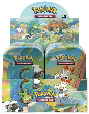 Pokemon Mini Tins Galar Pals Display Box (10 Tins) - BigBoi Cards