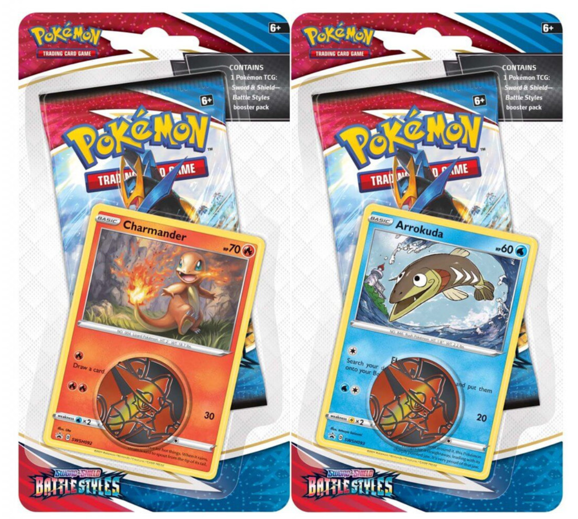 Pokemon Battle Styles Checklane Blister Packs (Set of 2) - Miraj Trading