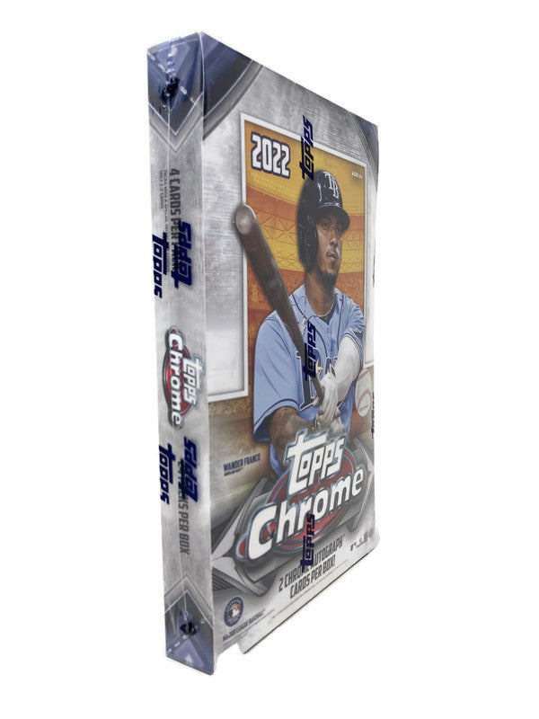 2022 Topps Chrome Baseball Hobby Box - Miraj Trading