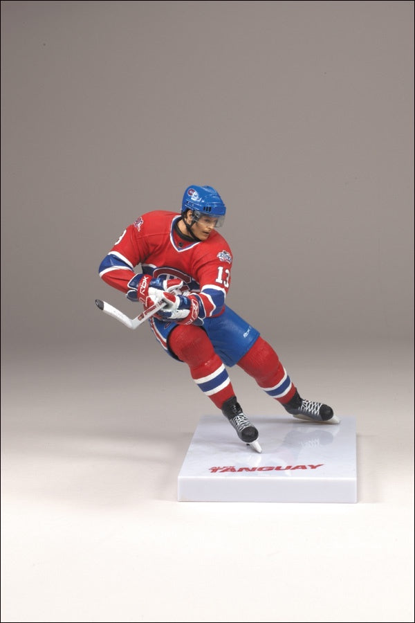 McFarlane NHL Series 21 Alex Tanguay Montreal Canadiens Red Jersey 6 inch Figurine - BigBoi Cards