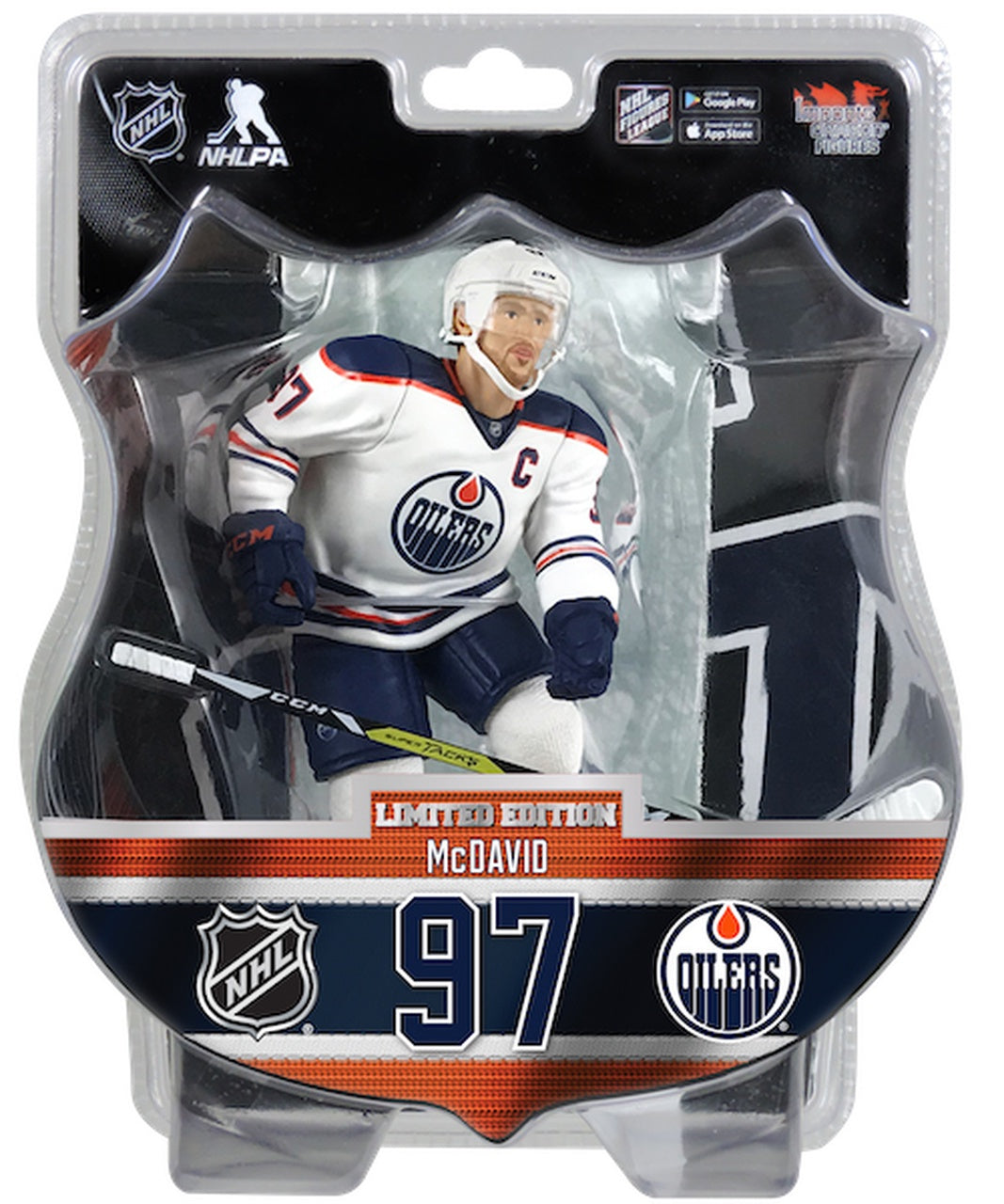 Connor McDavid Edmonton Oilers  NHL Limited Edition  6 inch  Figurine - BigBoi Cards
