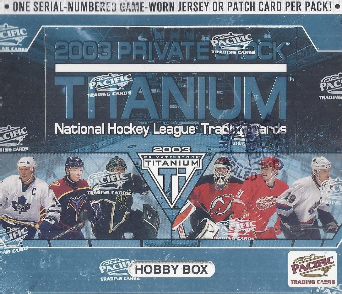 2002-03 Pacific Private Stock Titanium Hockey Hobby Box - BigBoi Cards