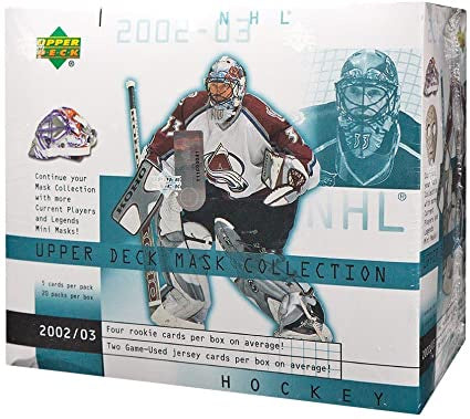 2002-03 Upper Deck Mask Collection Hockey Hobby Box - BigBoi Cards