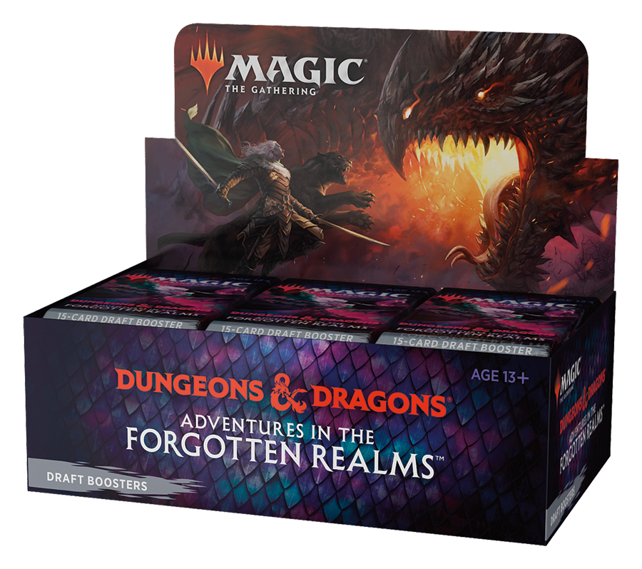 Magic The Gathering: Adventures in the Forgotten Realms Draft Booster Box (Pre-Order) - Miraj Trading