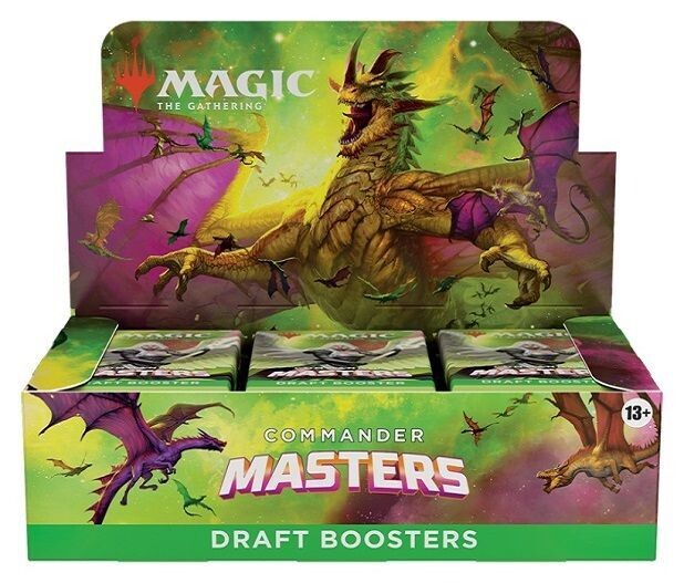 Magic Commander Masters Draft Booster Box (Pre-Order) - Miraj Trading