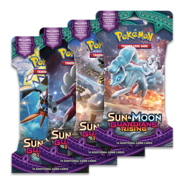 Pokemon Guardians Rising Sleeved Booster Pack (24 packs a lot) - BigBoi Cards