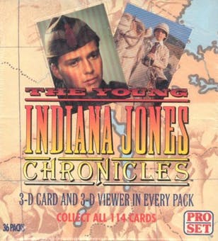 The Young Indiana Jones Chronicles Hobby Box (1992 Pro Set) - BigBoi Cards