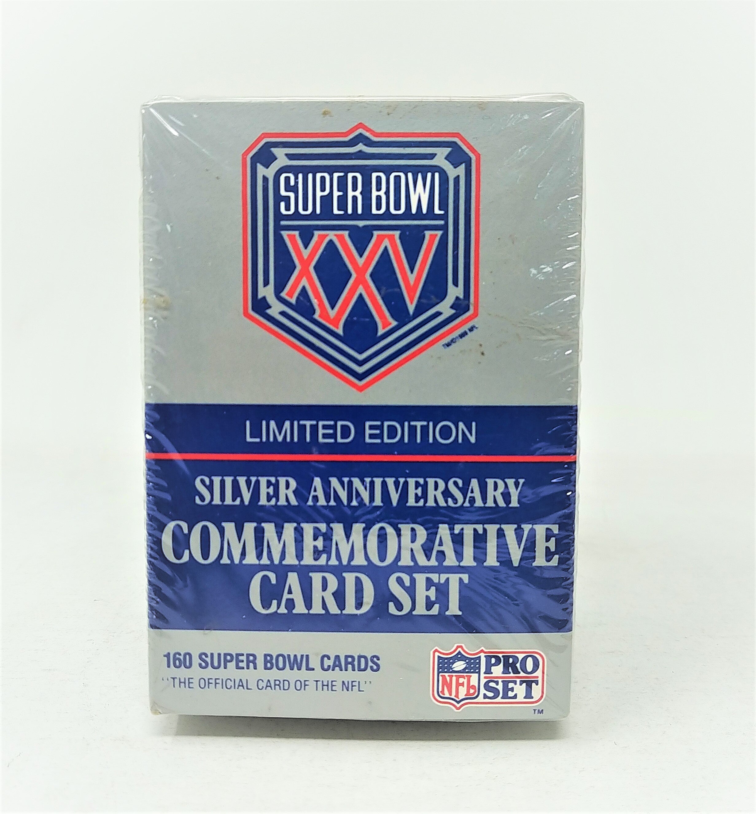 Super Bowl XXV Limited Edition Silver Anniversary Commemorative Card Set - Miraj Trading