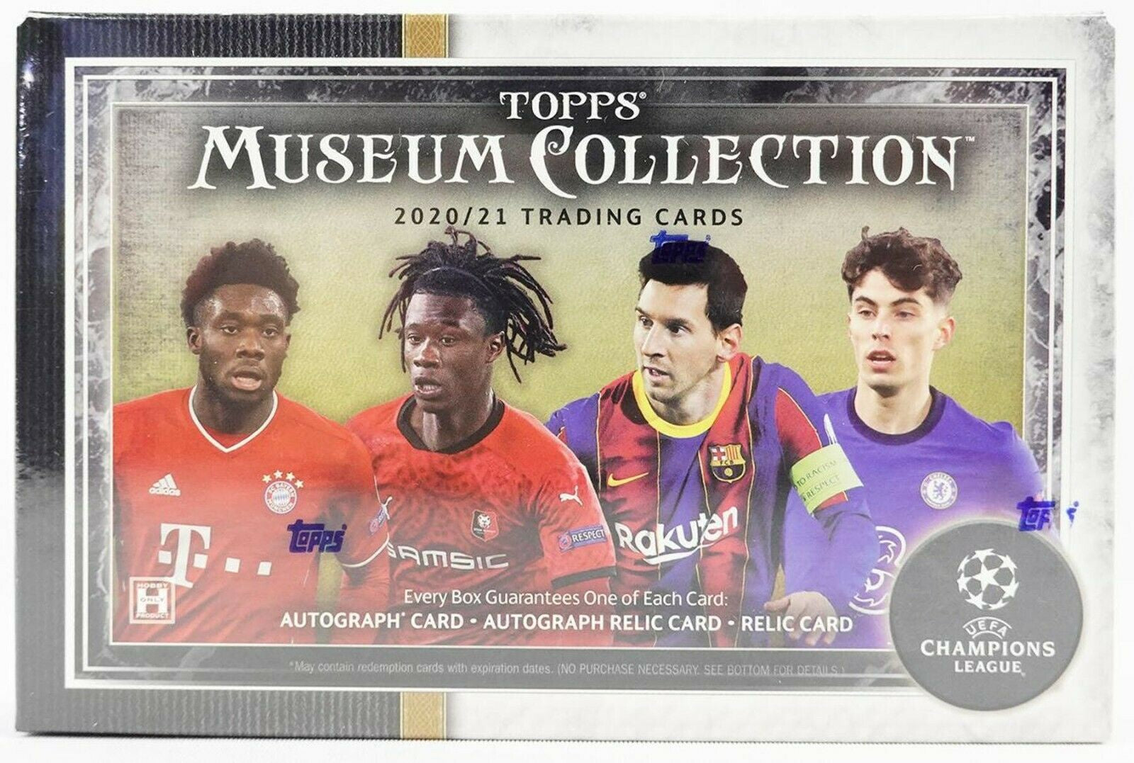 2020-21 Topps UEFA Champions League Museum Collection Soccer Hobby Box - Miraj Trading