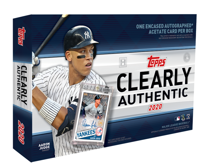 2020 Topps Clearly Authentic Baseball Hobby Box - BigBoi Cards