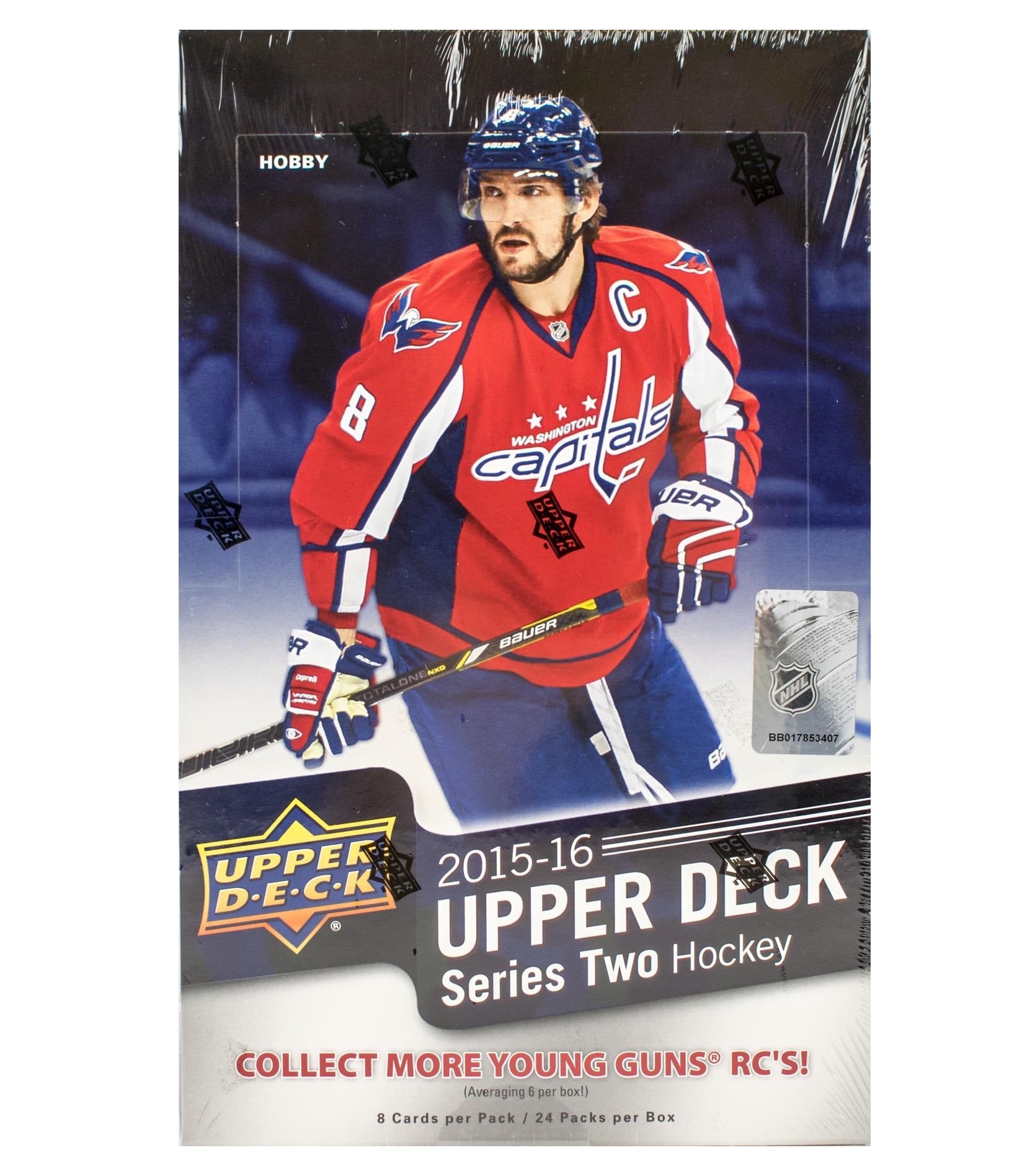 2015-16 Upper Deck Series 2 Hockey Hobby Case (Case of 12 Boxes) - Miraj Trading