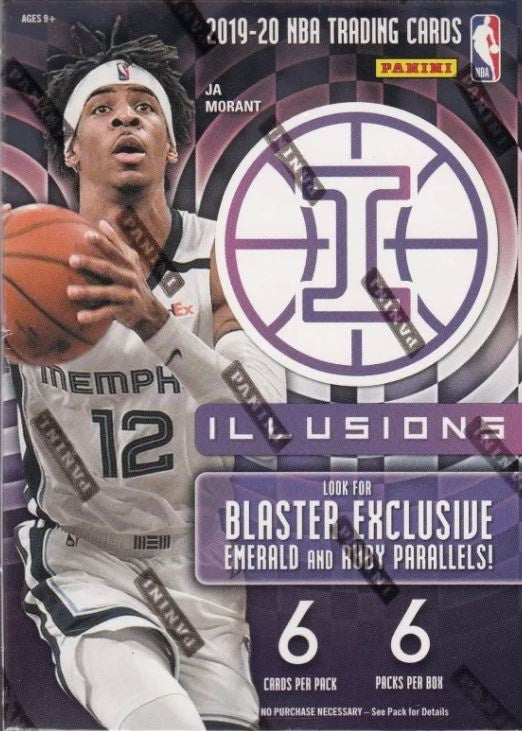2019-20 Panini Illusions Basketball Blaster Box - BigBoi Cards