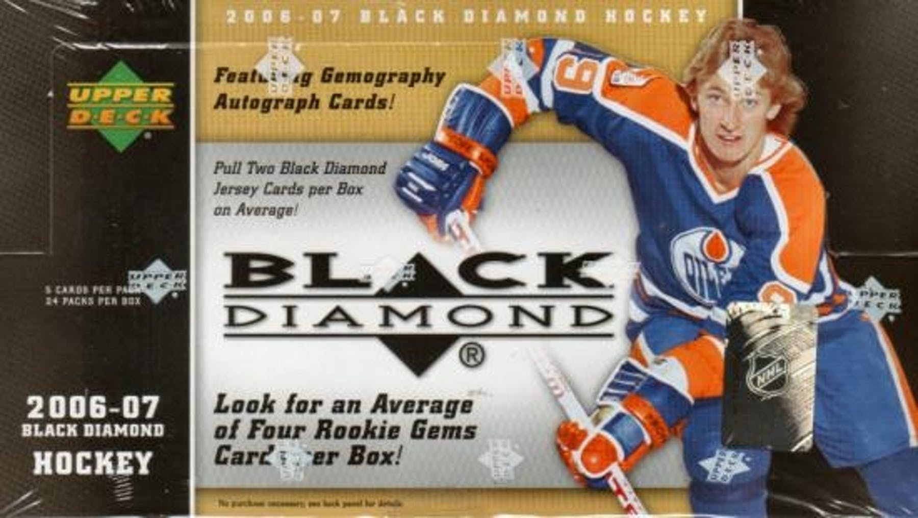 2006-07 Upper Deck Black Diamond Hockey Hobby Box - BigBoi Cards