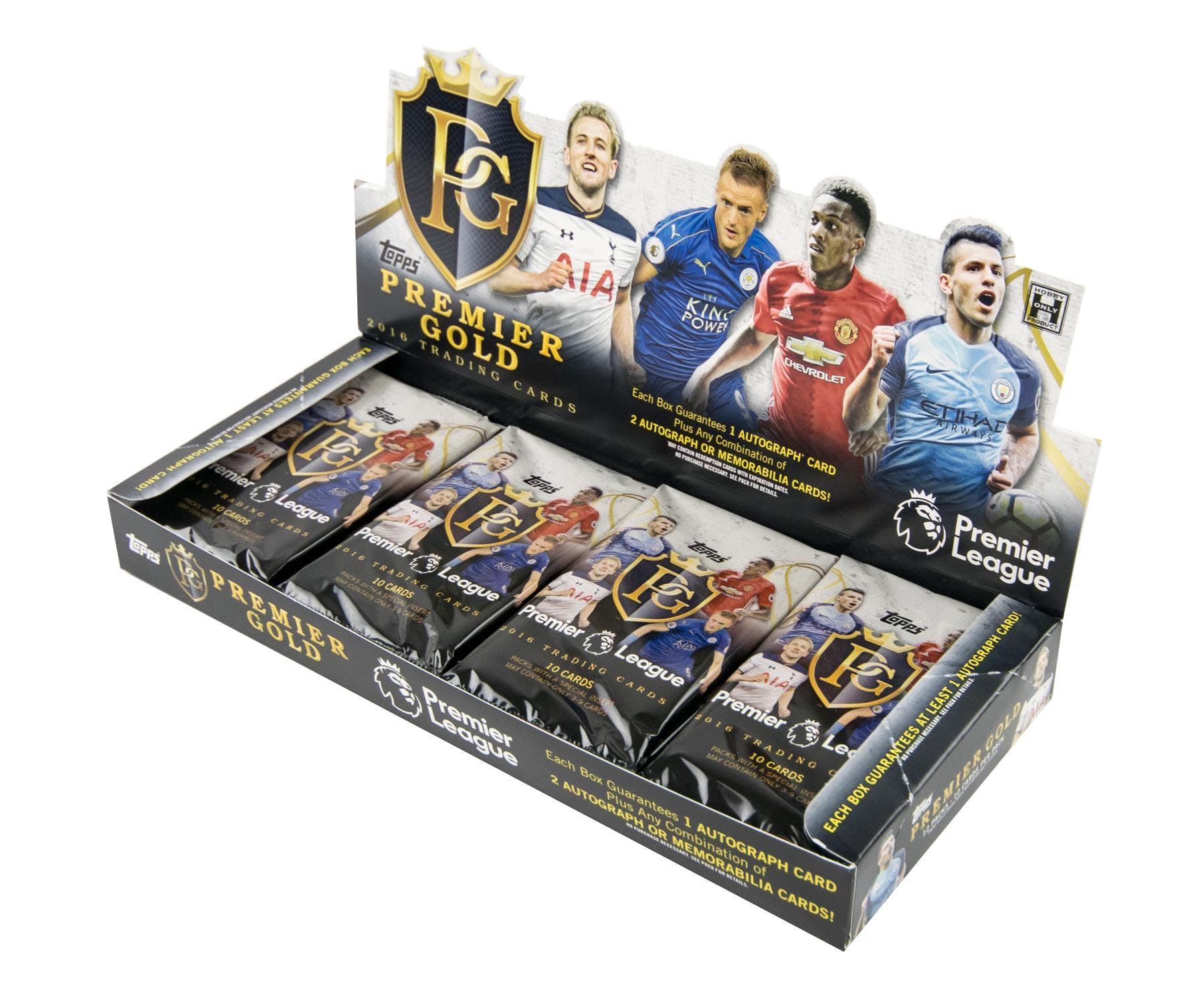 2016 Topps Premier League Gold Soccer Hobby Box - BigBoi Cards