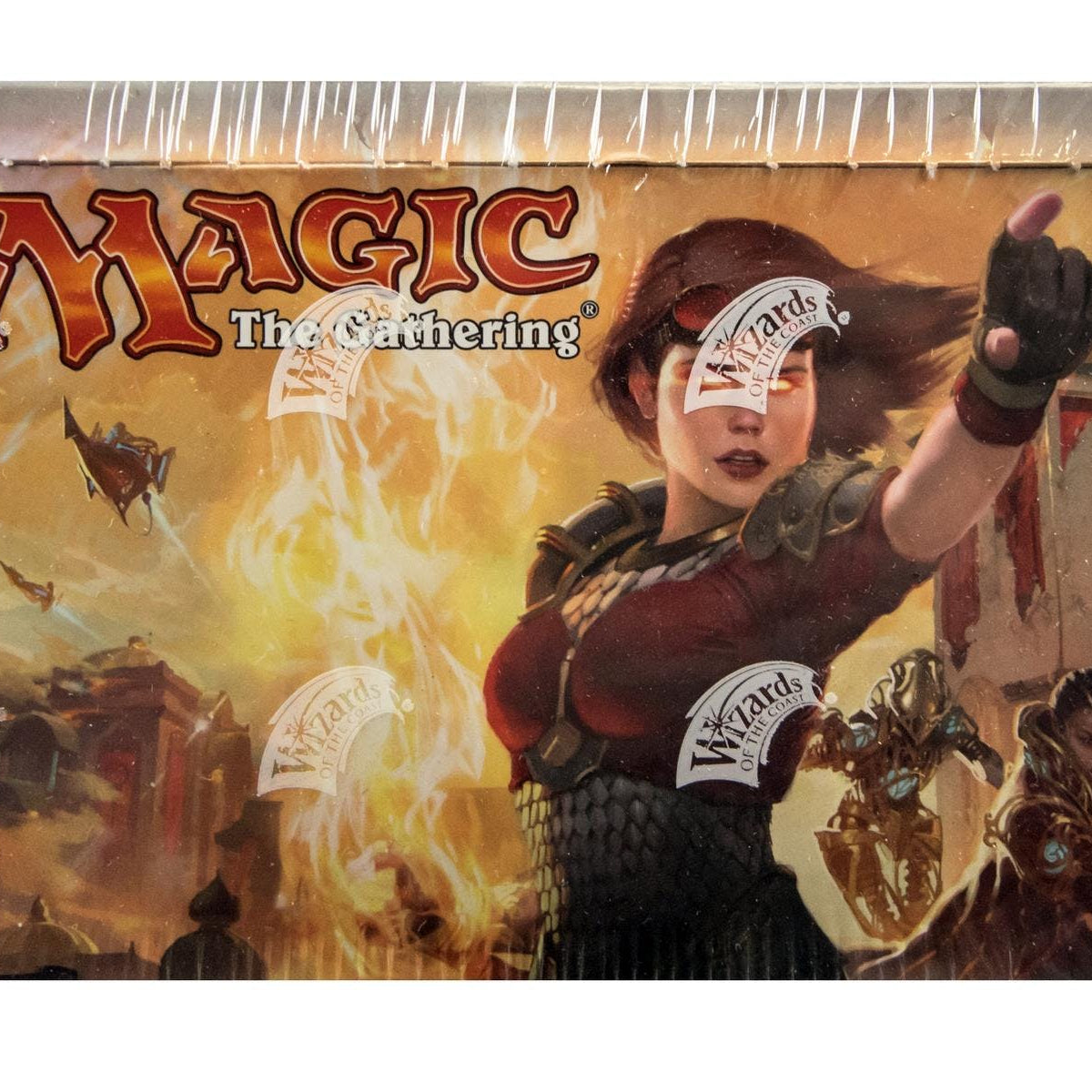 aether revolt sealed booster box Magic The Gathering Box Color:Purple The Chaos Origins live each with 15 randomly Cold / Pressure Sensitive Laminating Pouches
