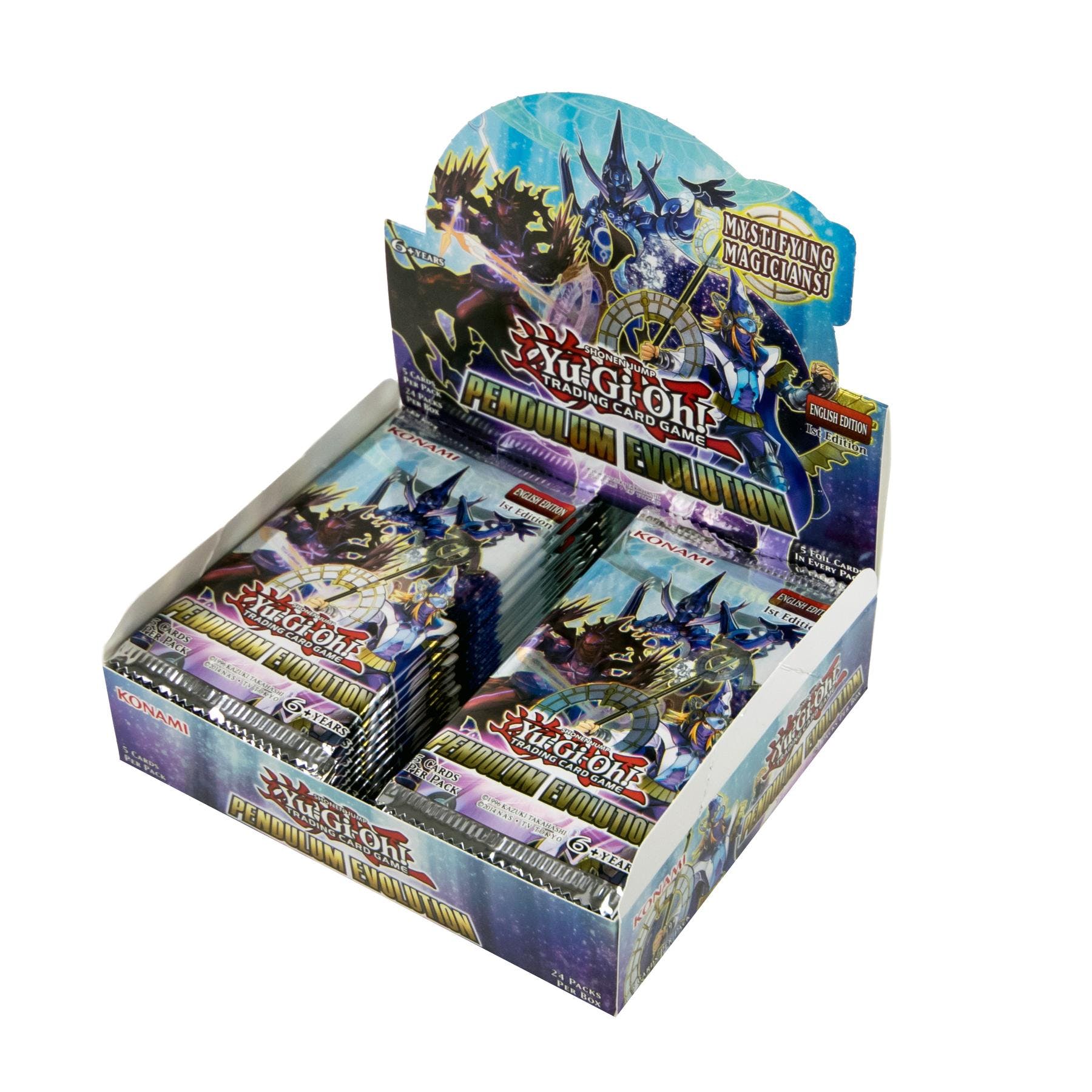 Konami Yu-Gi-Oh! TCG: Pendulum Evolution First Edition Booster Box - BigBoi Cards