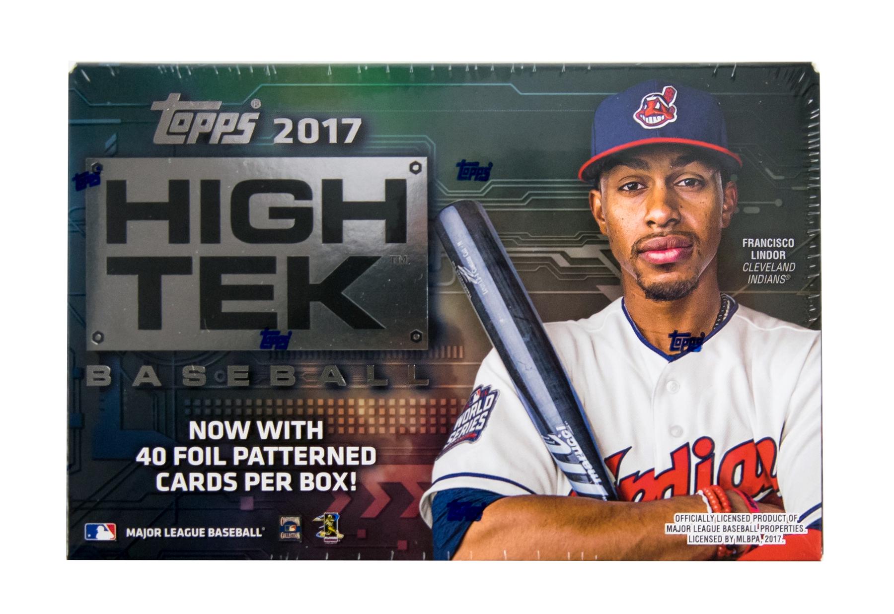 2017 Topps High Tek Baseball Hobby Box - BigBoi Cards