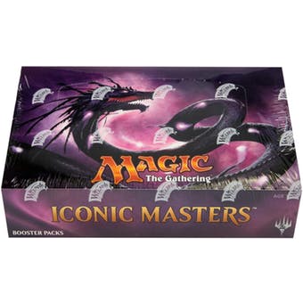 Magic The Gathering Iconic Masters Booster Box | Miraj Trading