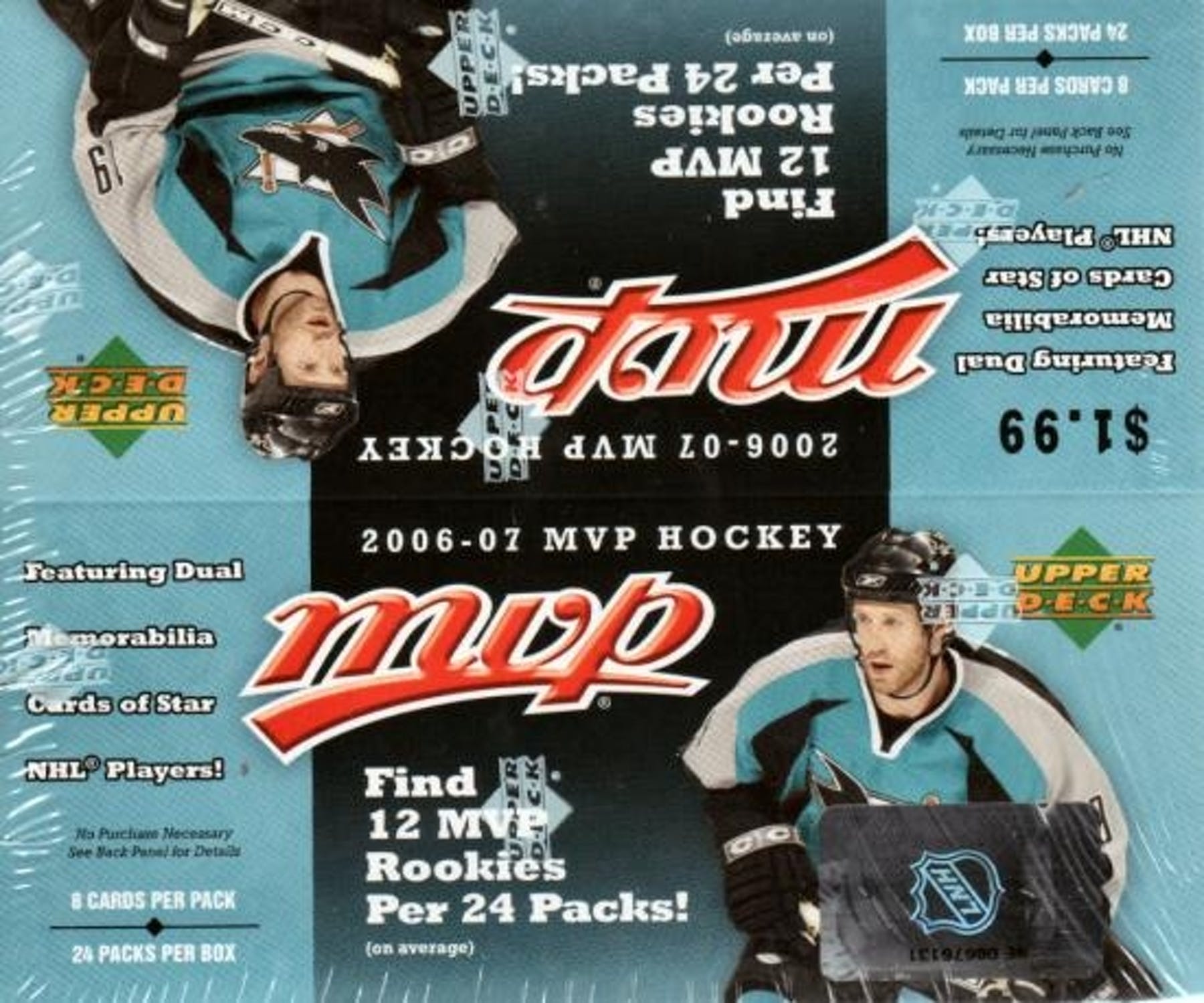 2006-07 Upper Deck MVP Hockey Retail Box - BigBoi Cards