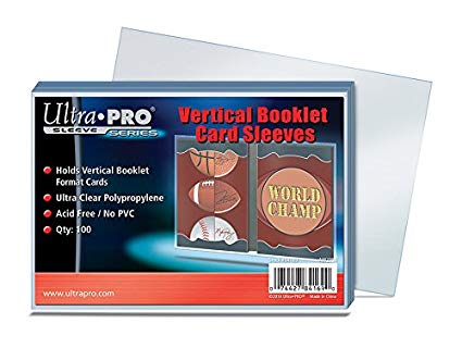 Ultra Pro Vertical Booklet Card Sleeves - BigBoi Cards