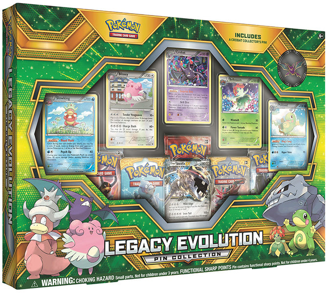 Pokémon TCG: Legacy Evolution Pin Collection Box - BigBoi Cards