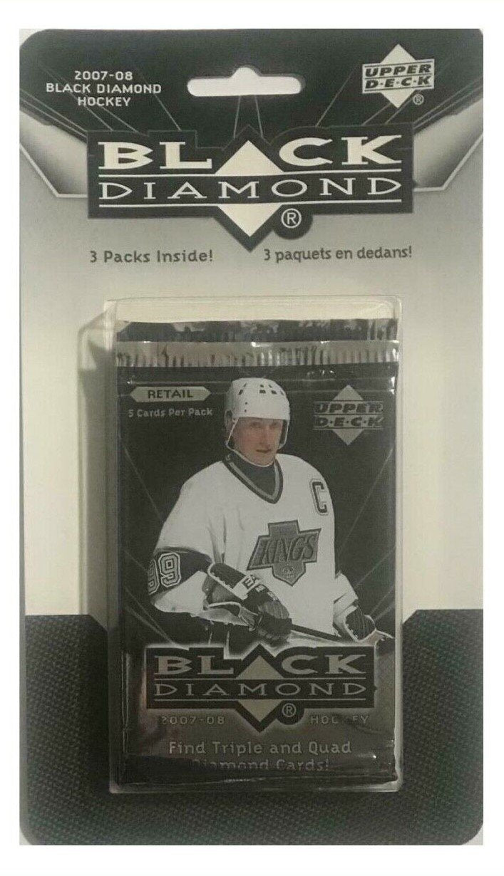 2007-08 Upper Deck Black Diamond Hockey Blister Pack (5 Blister Packs a lot) - BigBoi Cards