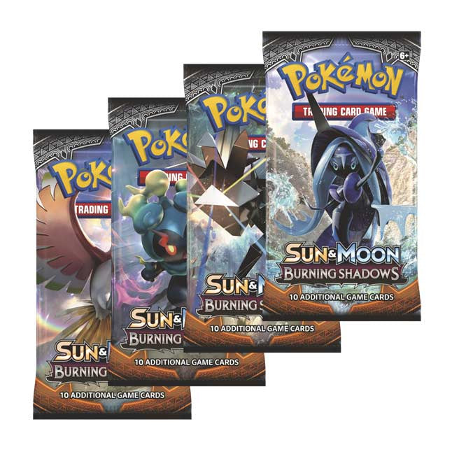 Pokemon Sun & Moon Burning Shadows Booster Packs (Lot of 24 packs) - BigBoi Cards