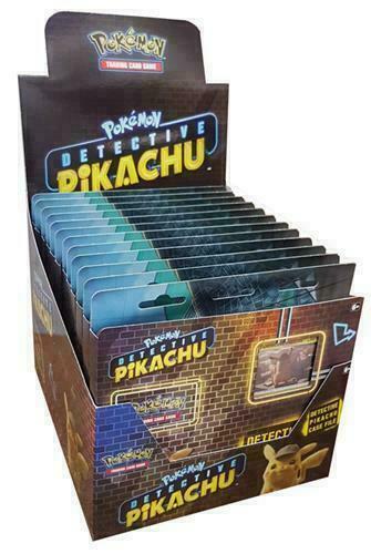 detective pikachu booster box Pokemon TCG Case File Display 12 Boxes/36 Pa Edition:1st Edition (With +1 Pack) Espeon EX (Full Art) premium Includes 1 Detective Pikachu