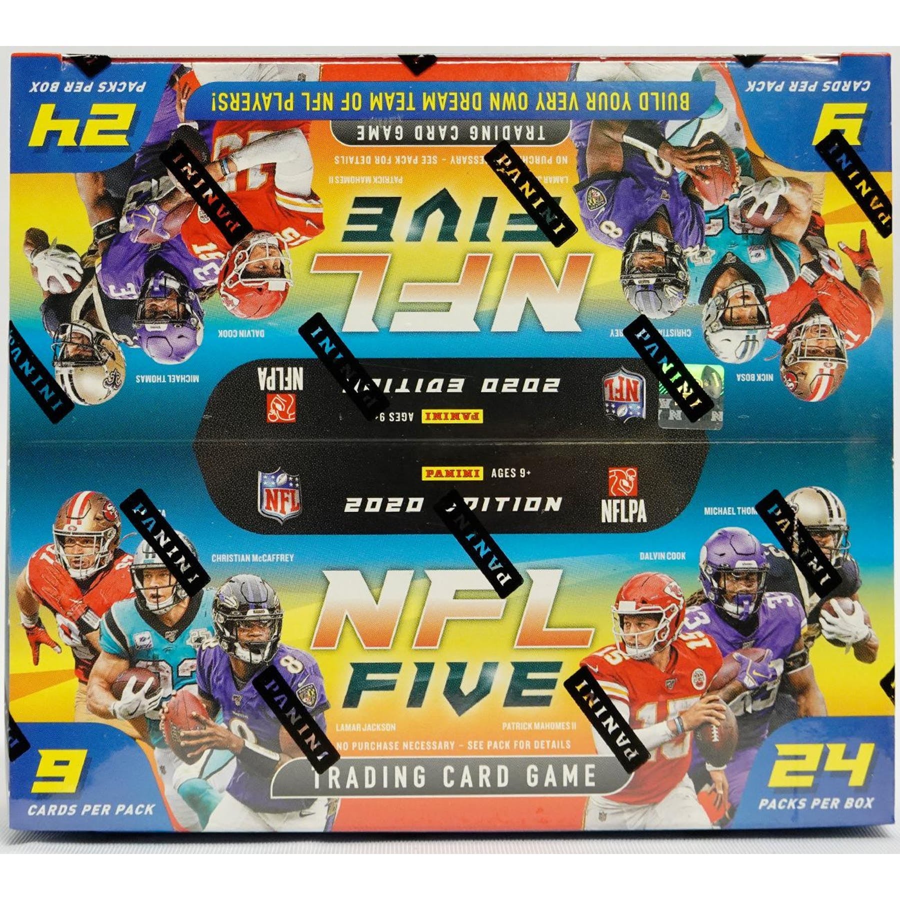 2020 Panini NFL Five Football Booster Box - Miraj Trading